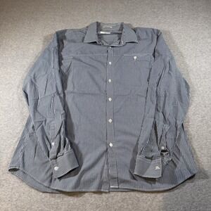 Calvin Klein Men's Shirt Button Up XL Slim Fit